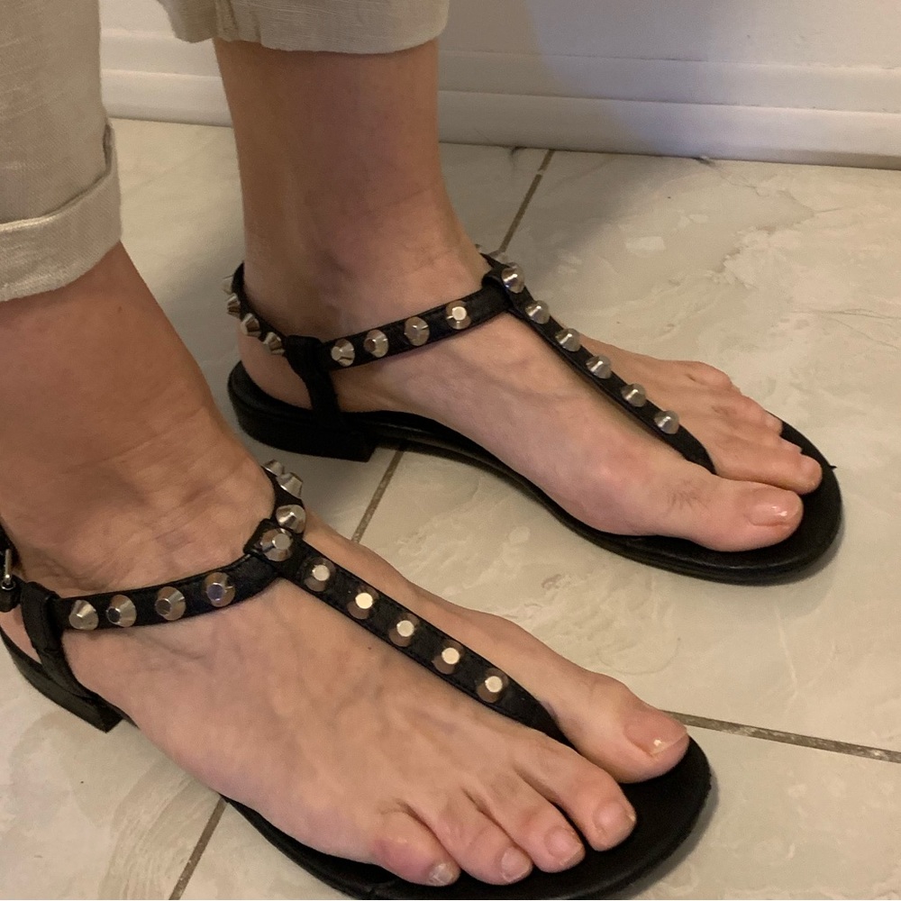 Gorgeous stud sandals Balenciaga so unique!!